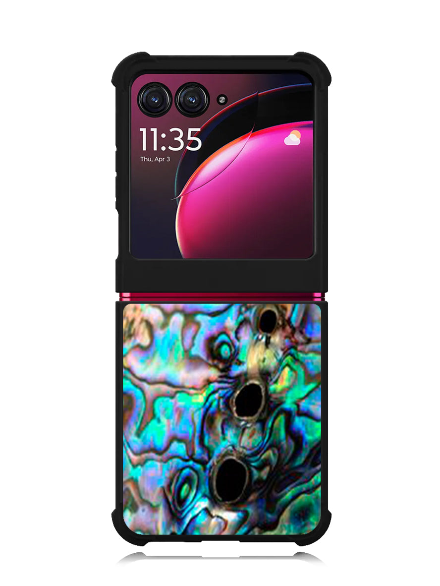 Abalone Texture Motorola Moto Razr Plus 2023 , Moto Razr+ 2023 Case OV7547