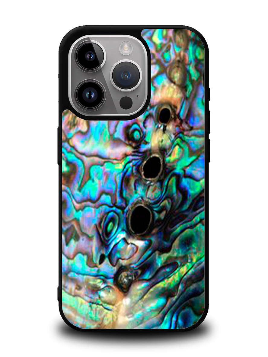 Abalone Texture iPhone 16 Pro Max Case QC7547