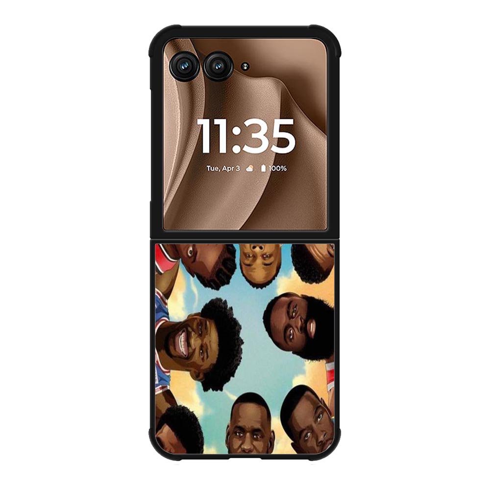 All Legend of NBA Motorola Moto RAZR Plus 2025 Case OV7549