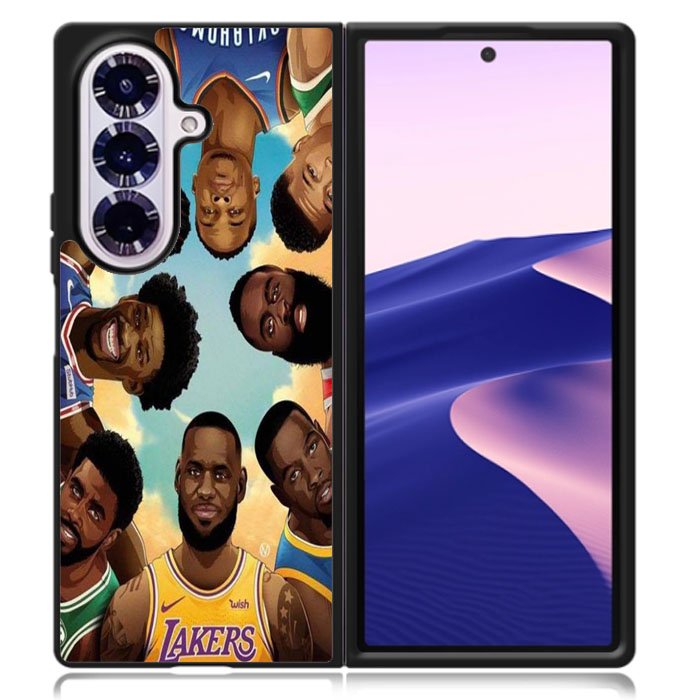 All Legend of NBA Samsung Galaxy Z Fold 7 Case OV7549