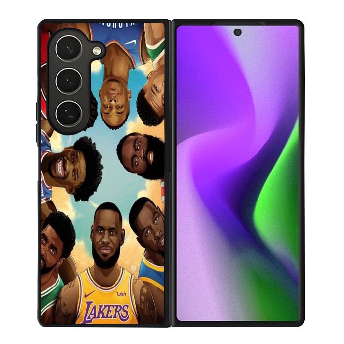 All Legend of NBA Samsung Galaxy Z Fold 6 5G 2024 Case OV7549