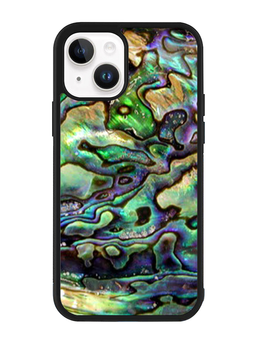 Green Abalone iPhone 14 Plus Case QC7569