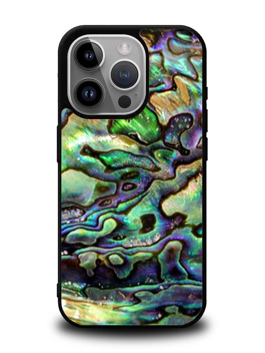 Green Abalone iPhone 16 Pro Case OV7569