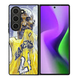 La Lakers 24 Legend Samsung Galaxy Z Fold 6 5G 2024 Case OV7634