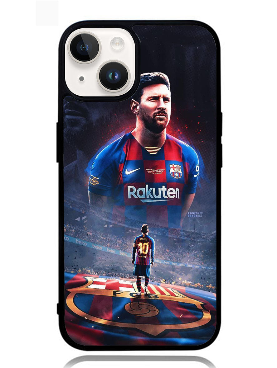 Messi Barcelona 2nd iPhone 14 Plus Case