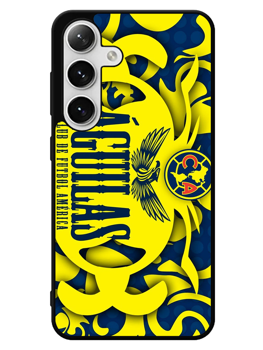 Aguilas Club America Futbol Samsung Galaxy S25 5G Case