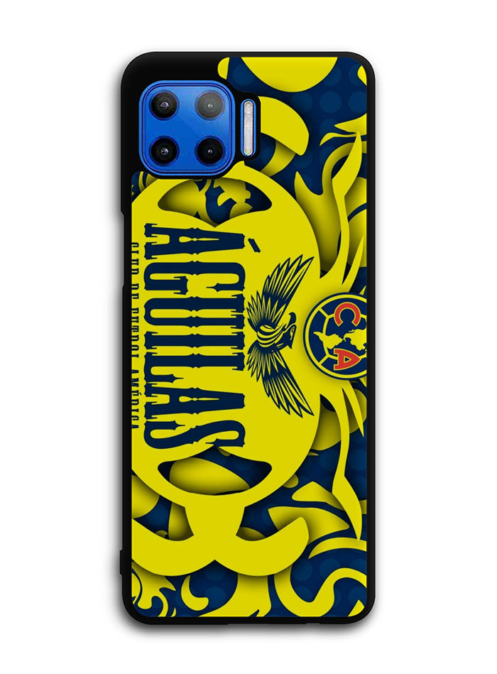 Aguilas Club America Futbol Motorola Moto One 5G Case , Moto One 5G UW Case , Moto G 5G Plus Case