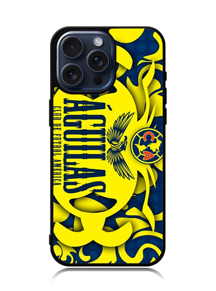 Aguilas Club America Futbol iPhone 15 Pro Max Case OV7548