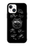 Bangtan Boys Bts Signature iPhone 14 Plus Case QC7552