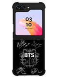 Bangtan Boys Bts Signature Samsung Galaxy Z Flip 5 5G 2023 Case OV7552