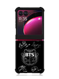 Bangtan Boys Bts Signature Motorola Moto Razr Plus 2023 , Moto Razr+ 2023 Case OV7552
