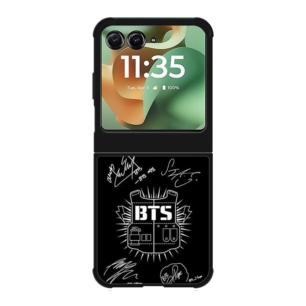 Bangtan Boys Bts Signature Motorola Moto RAZR 2025 Case OV7552