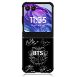 Bangtan Boys Bts Signature Motorola Moto Razr Plus 2024 , Moto Razr+ 2024 Case OV7552