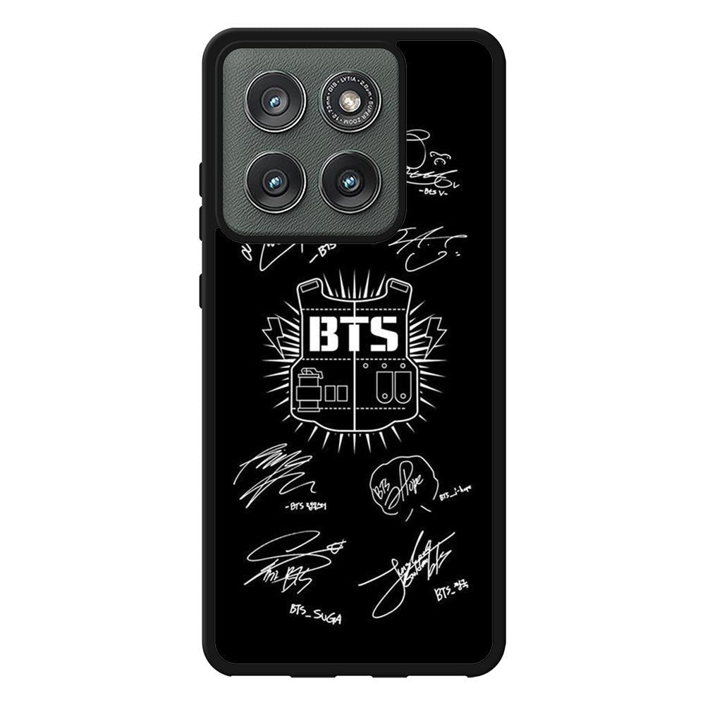 Bangtan Boys Bts Signature Motorola Moto Edge 2025 Case QC7552