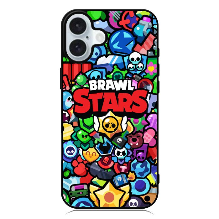 Brawl Stars Amino iPhone 16 Plus Case QC7559