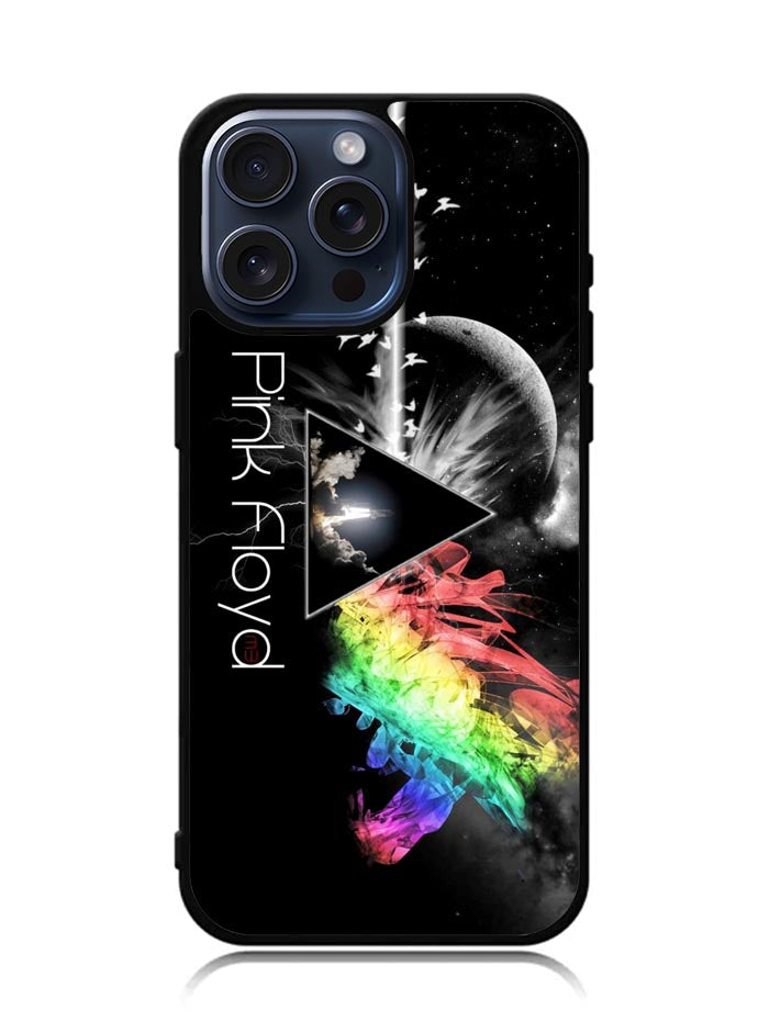 Pink Floyd Dark Side of The Moon iPhone 15 Pro Case OV7667