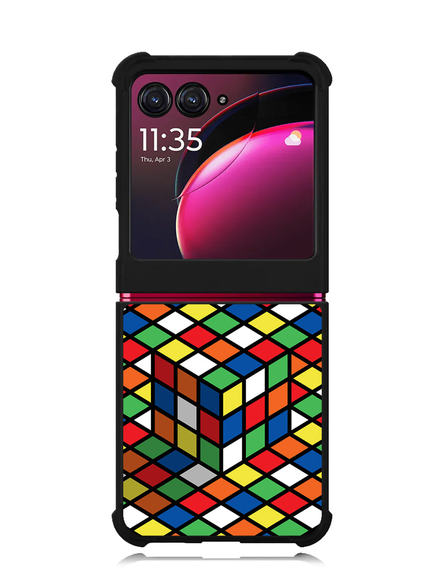 Rubiks Cube Motorola Moto Razr Plus 2023 , Moto Razr+ 2023 Case OV7679
