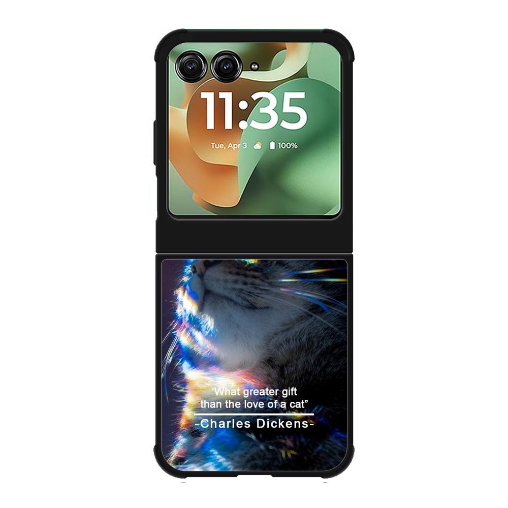 Aesthetic Cat Motorola Moto RAZR 2025 Case OV7592