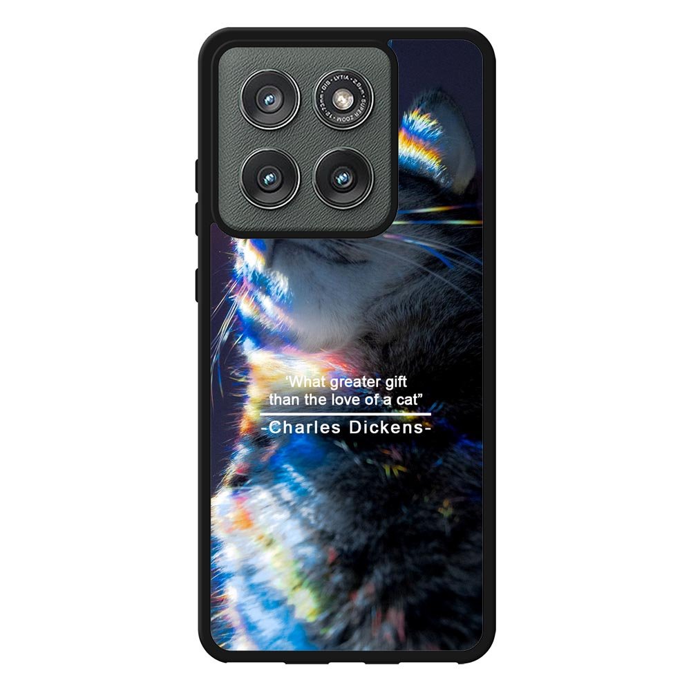 Aesthetic Cat Motorola Moto Edge 2025 Case QC7592