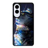 Aesthetic Cat Samsung Galaxy S25 Edge 5G Case OV7592