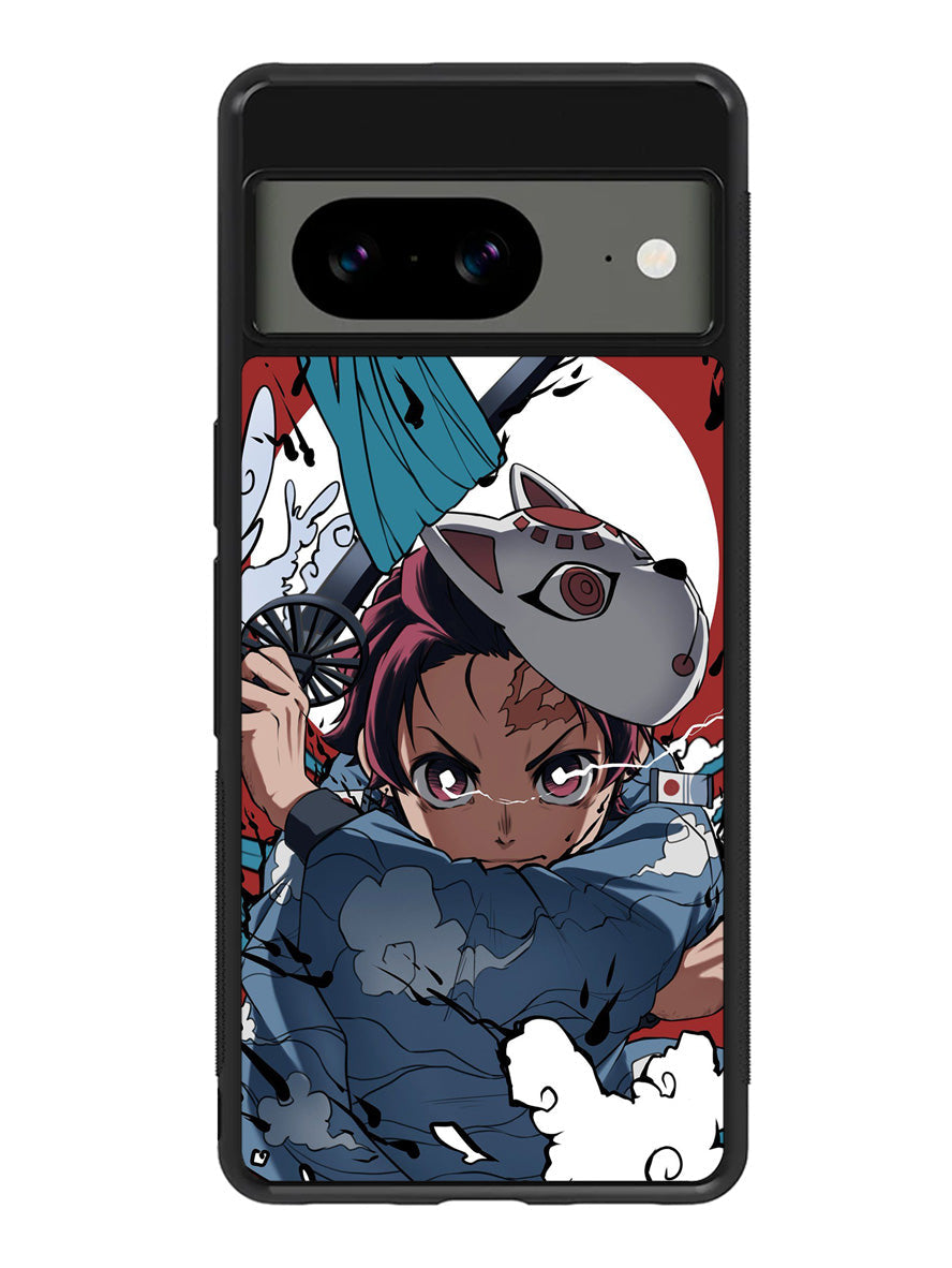 Tanjiro Kimetsu No Yaiba Google Pixel 8 Case QC1475