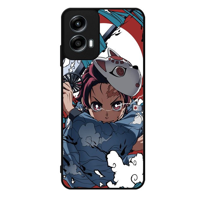 Tanjiro Kimetsu No Yaiba Motorola Moto G Play 2024 Case OV1475