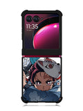 Tanjiro Kimetsu No Yaiba Motorola Moto Razr Plus 2023 , Moto Razr+ 2023 Case OV1475