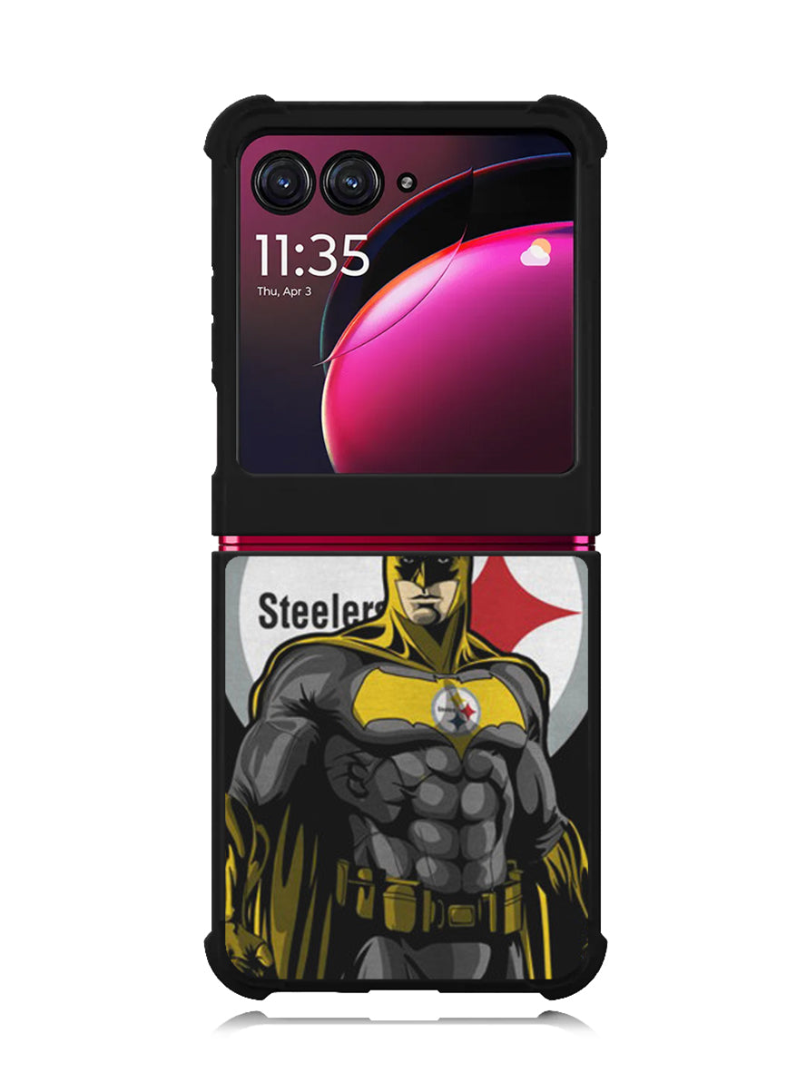 Batman Steellers Motorola Moto Razr Plus 2023 , Moto Razr+ 2023 Case OV7594