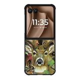 Deer Camo Camouflage Motorola Moto RAZR Plus 2025 Case OV7613