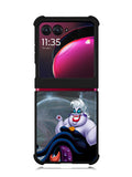 Disney Little Mermaid Ursula Motorola Moto Razr Plus 2023 , Moto Razr+ 2023 Case OV7615