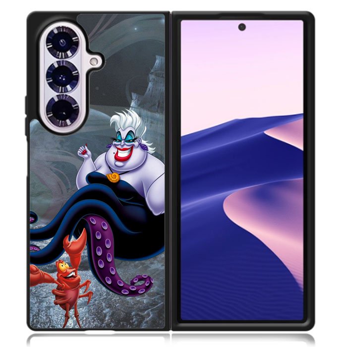 Disney Little Mermaid Ursula Samsung Galaxy Z Fold 7 Case OV7615