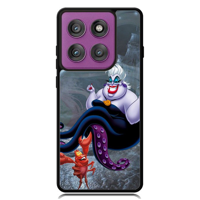 Disney Little Mermaid Ursula Motorola Moto Edge 2025 | Moto Edge 60 Fusion | Moto Edge 60 Pro Case OV7615