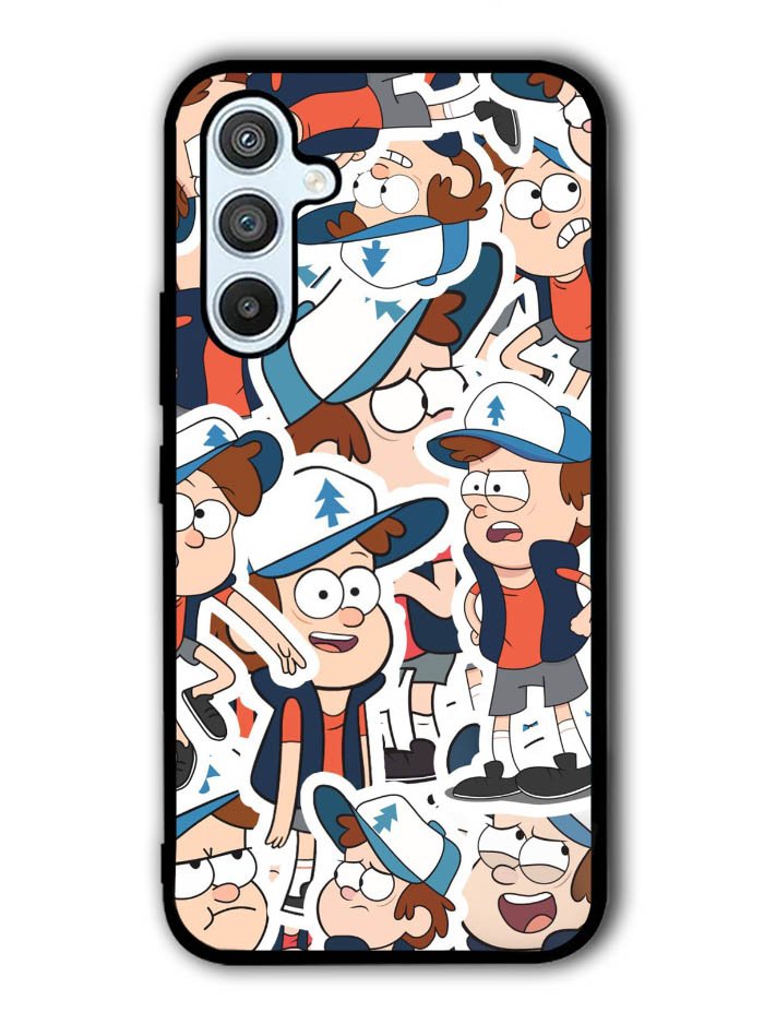 Gravity Falls Pattern Samsung Galaxy A14 5G Case QC7625