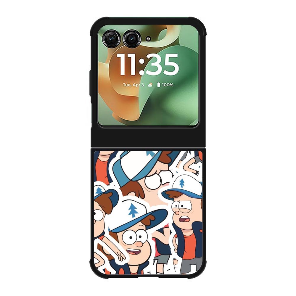 Gravity Falls Pattern Motorola Moto RAZR 2025 Case OV7625
