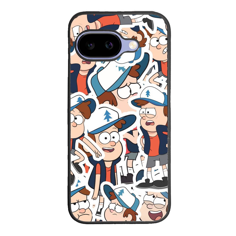 Gravity Falls Pattern Google Pixel 10A Case QC7625