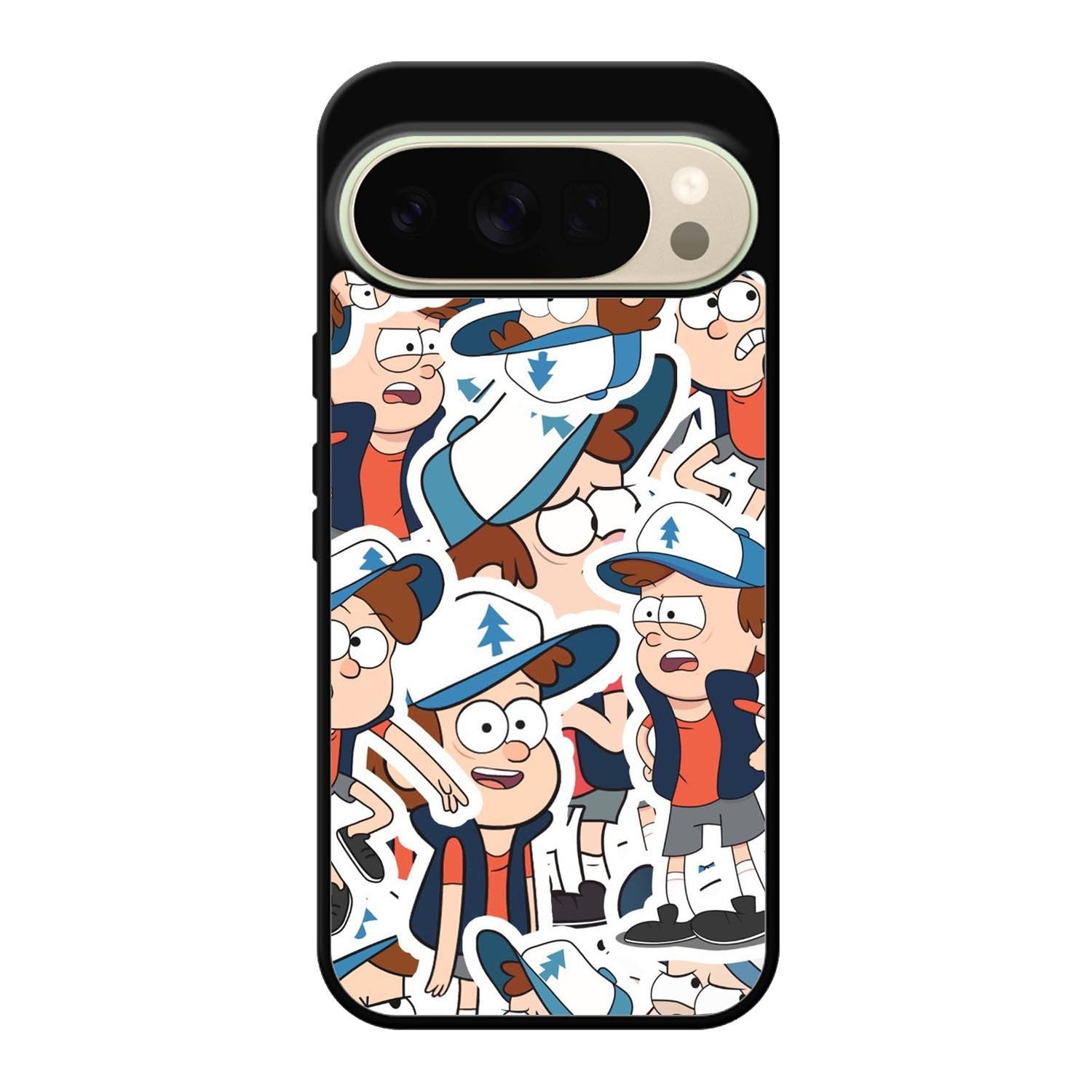 Gravity Falls Pattern Google Pixel 10 Pro XL Case QC7625