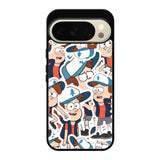 Gravity Falls Pattern Google Pixel 10 Pro Case QC7625