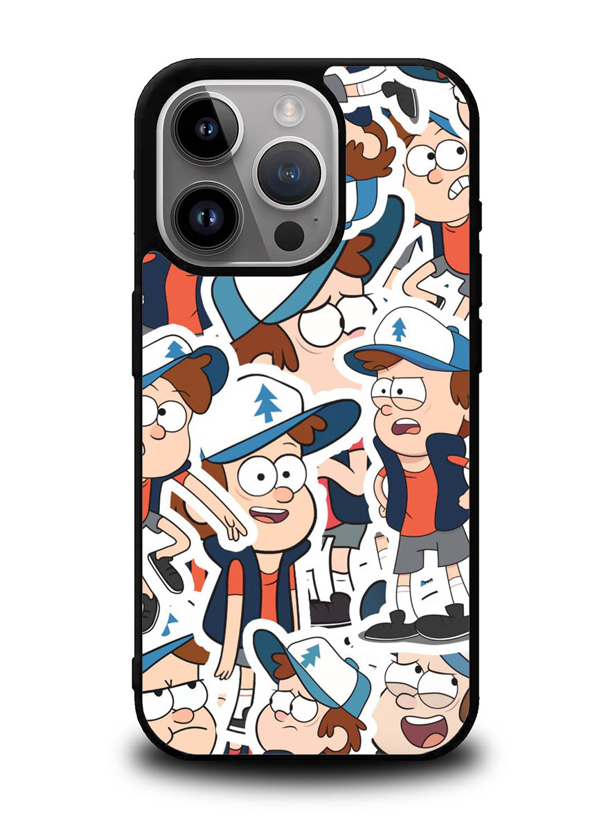 Gravity Falls Pattern iPhone 16 Pro Max Case QC7625