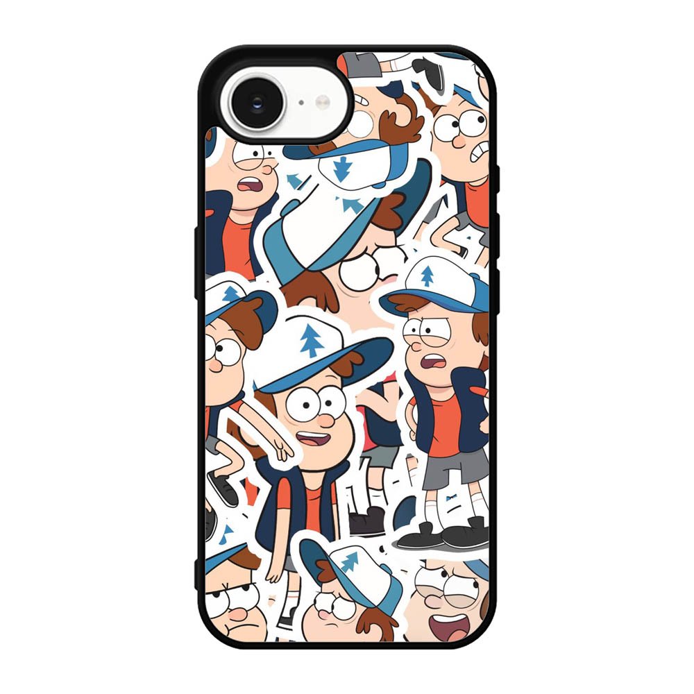 Gravity Falls Pattern iPhone 17e Case QC7625