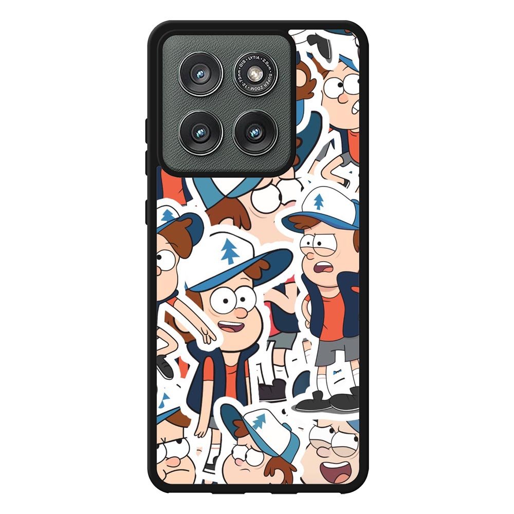 Gravity Falls Pattern Motorola Moto Edge 2025 Case QC7625