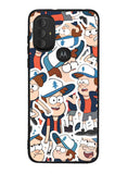 Gravity Falls Pattern Motorola Moto G Pure 2021 , Moto G Power 2022 Case OV7625