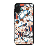 Gravity Falls Pattern Samsung Galaxy A07 Case QC7625