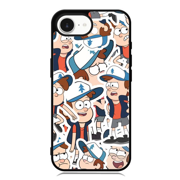 Gravity Falls Pattern iPhone 16e Case OV7625