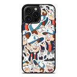 Gravity Falls Pattern iPhone 16 Pro Max Case OV7625