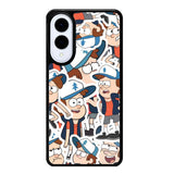 Gravity Falls Pattern Samsung Galaxy S25 Edge 5G Case OV7625