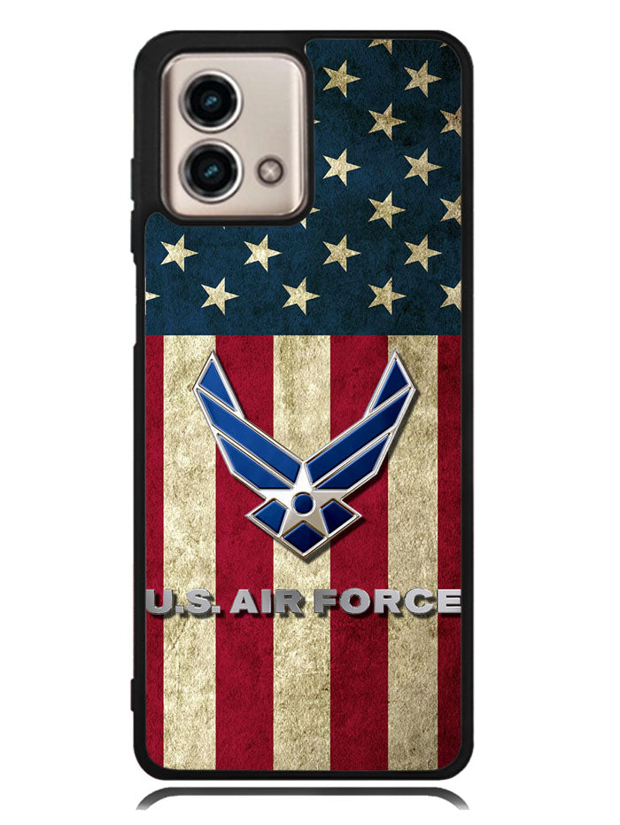 Us Air Force Military Usa Flag Motorola Moto G Stylus 5G 2023 Case
