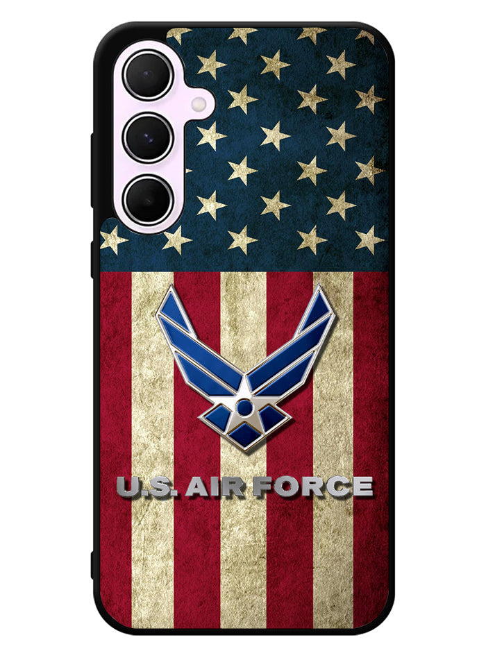Us Air Force Military Usa Flag Samsung Galaxy A35 5G Case