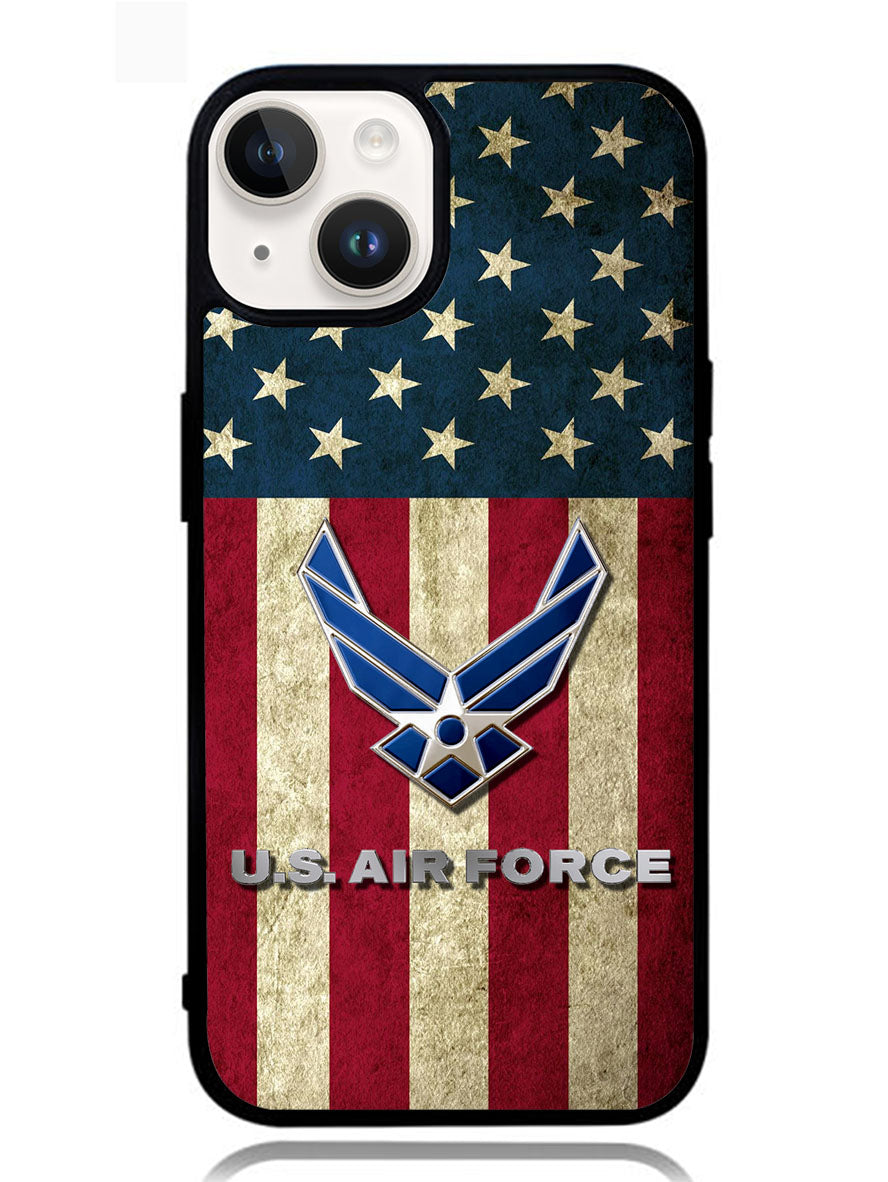 Us Air Force Military Usa Flag iPhone 14 Case OV6585