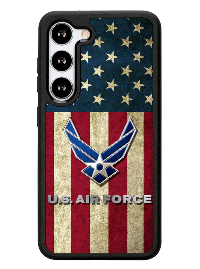 Us Air Force Military Usa Flag Samsung Galaxy S23 5G Case