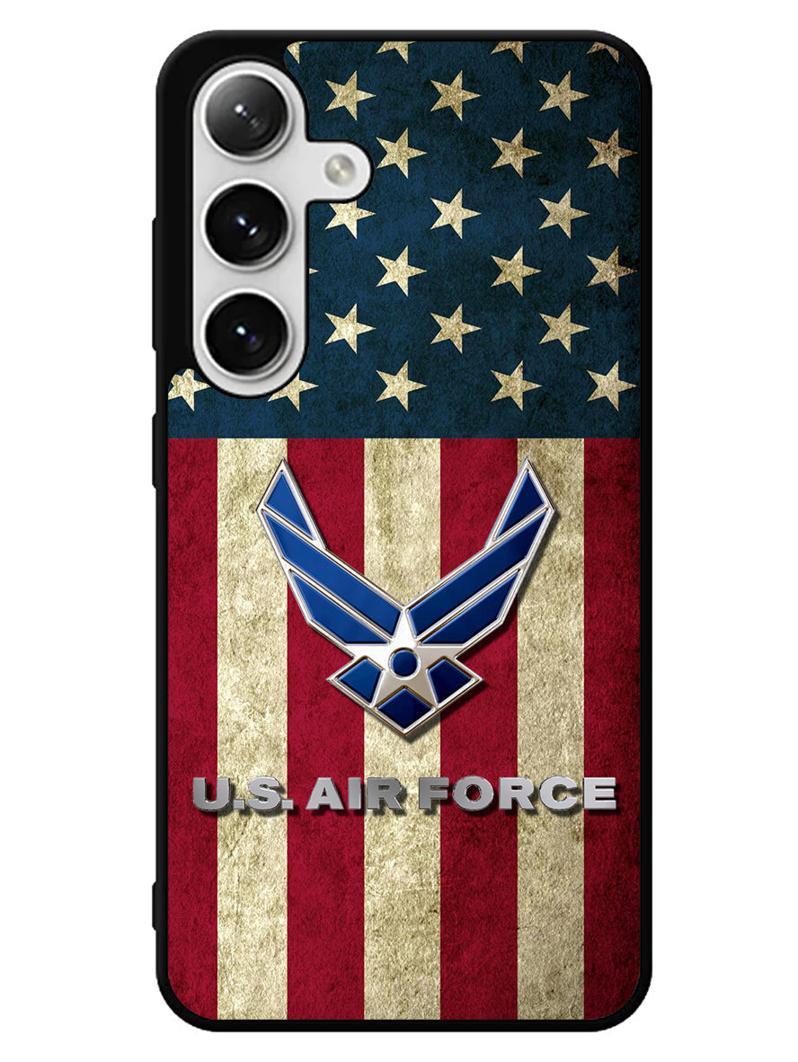 Us Air Force Military Usa Flag Samsung Galaxy S24 5G Case